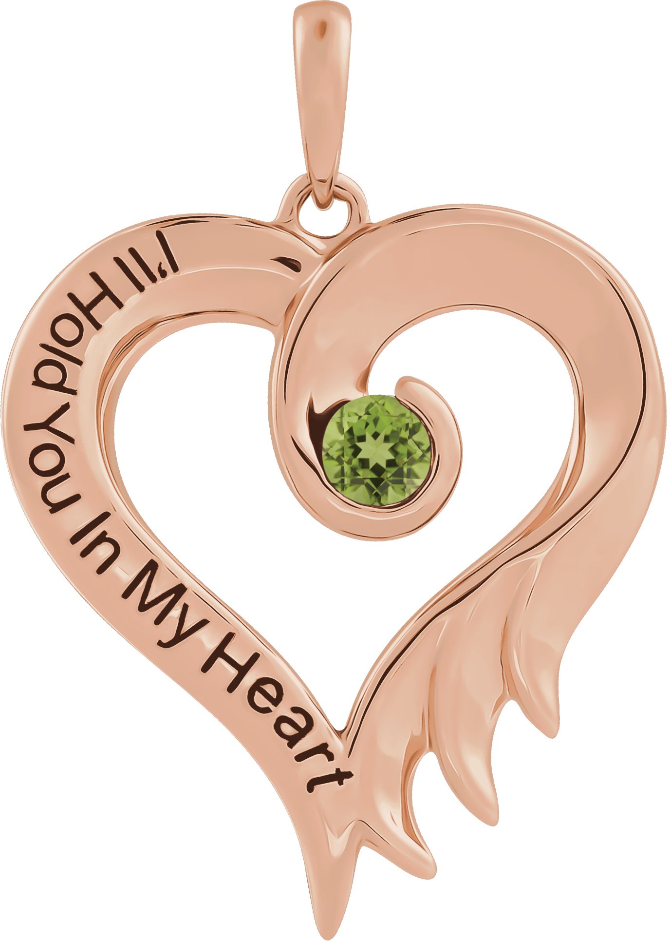 I'll Hold You In My Heart Pendant