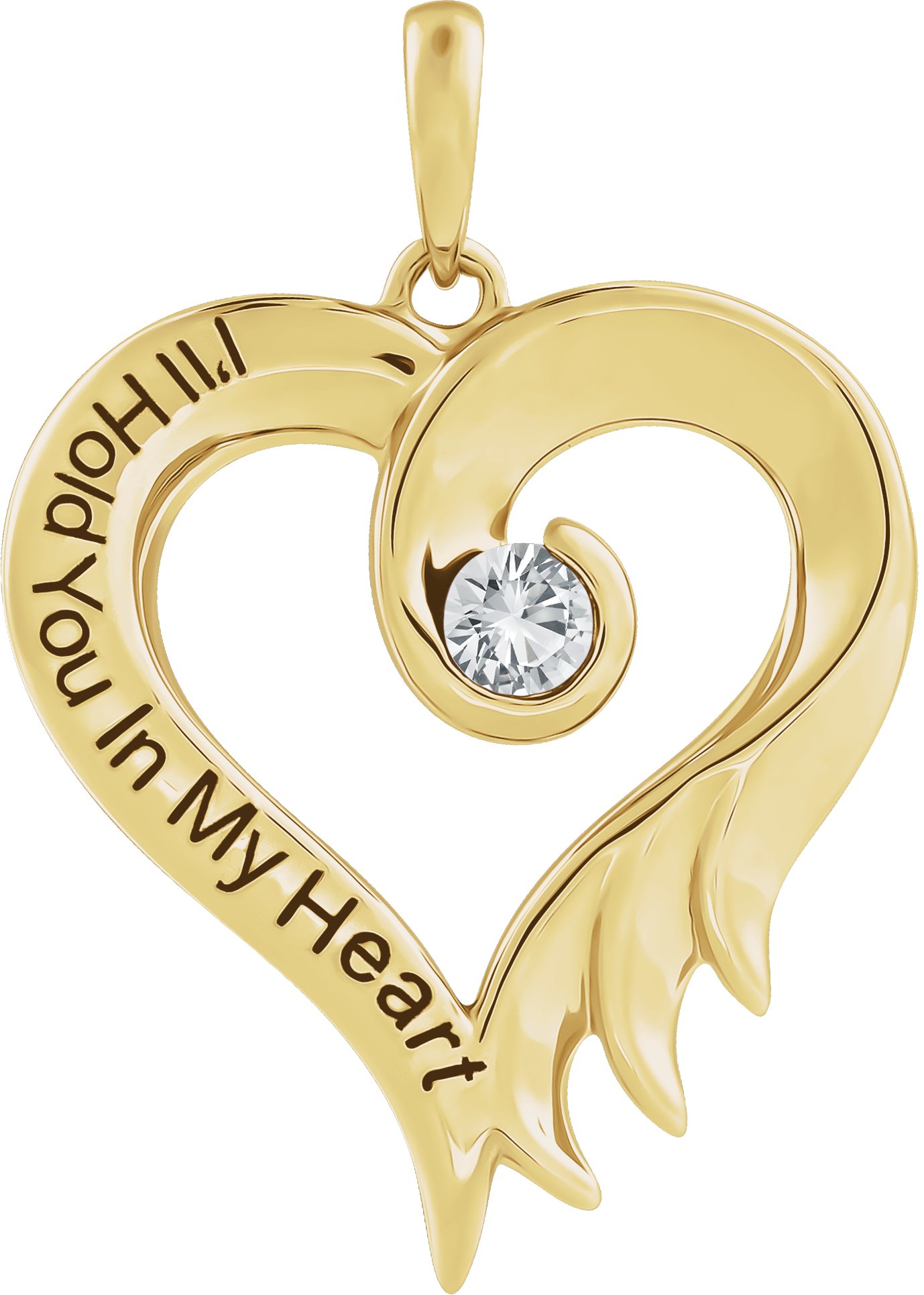 I'll Hold You In My Heart Pendant