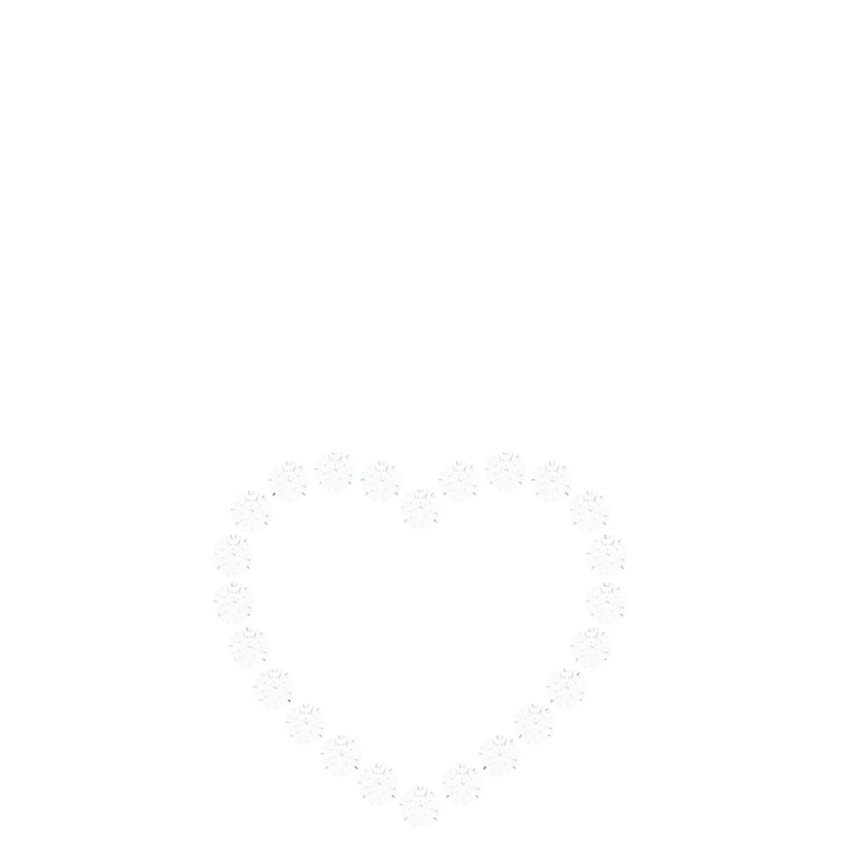 14k White Gold