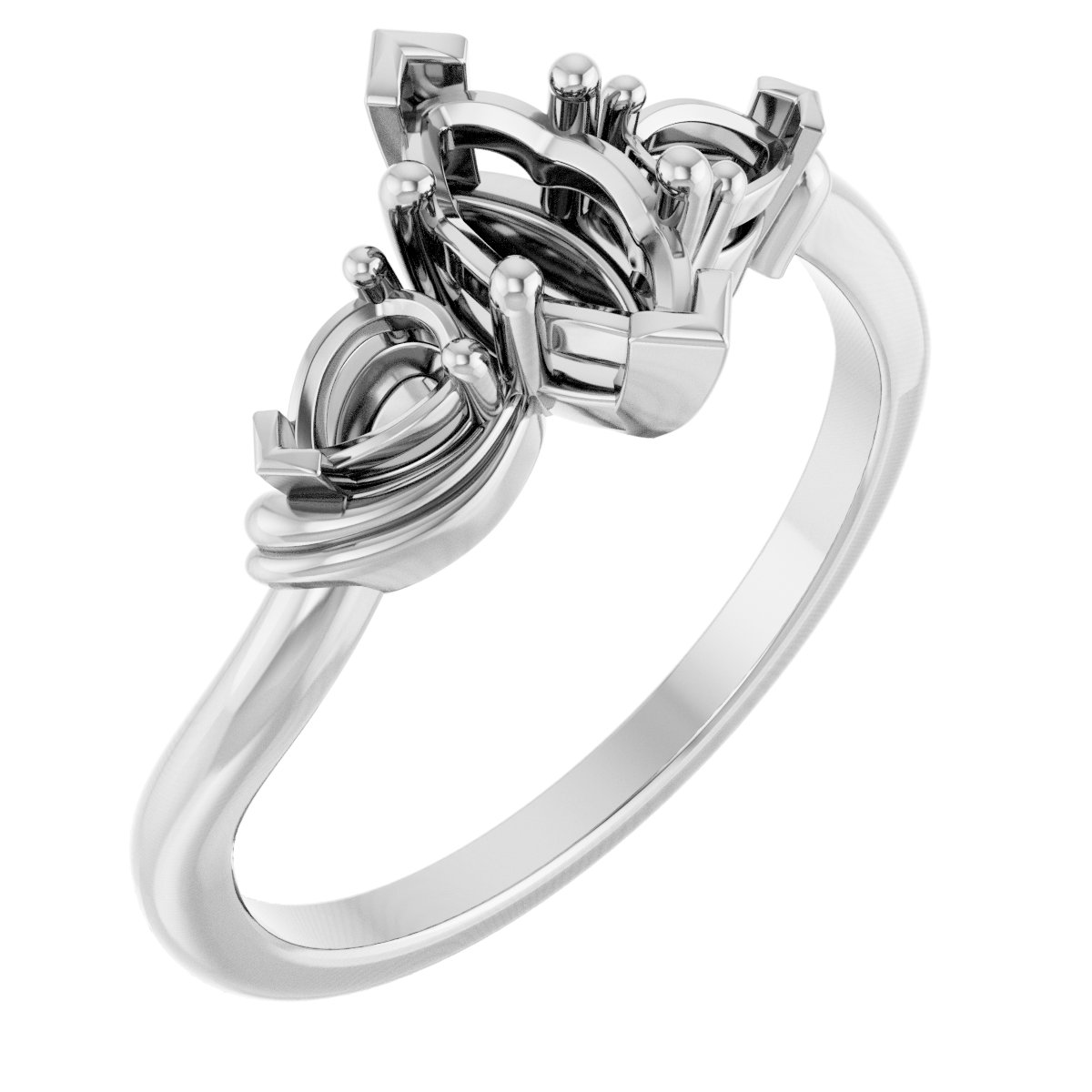 Three-Stone Engagement Ring or Band