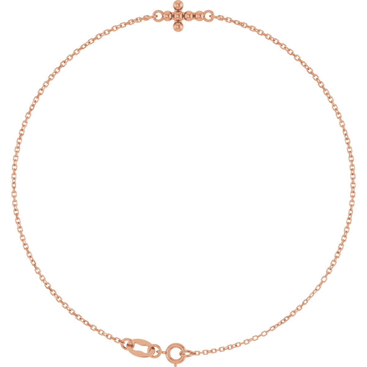 Beaded Cross Bracelet