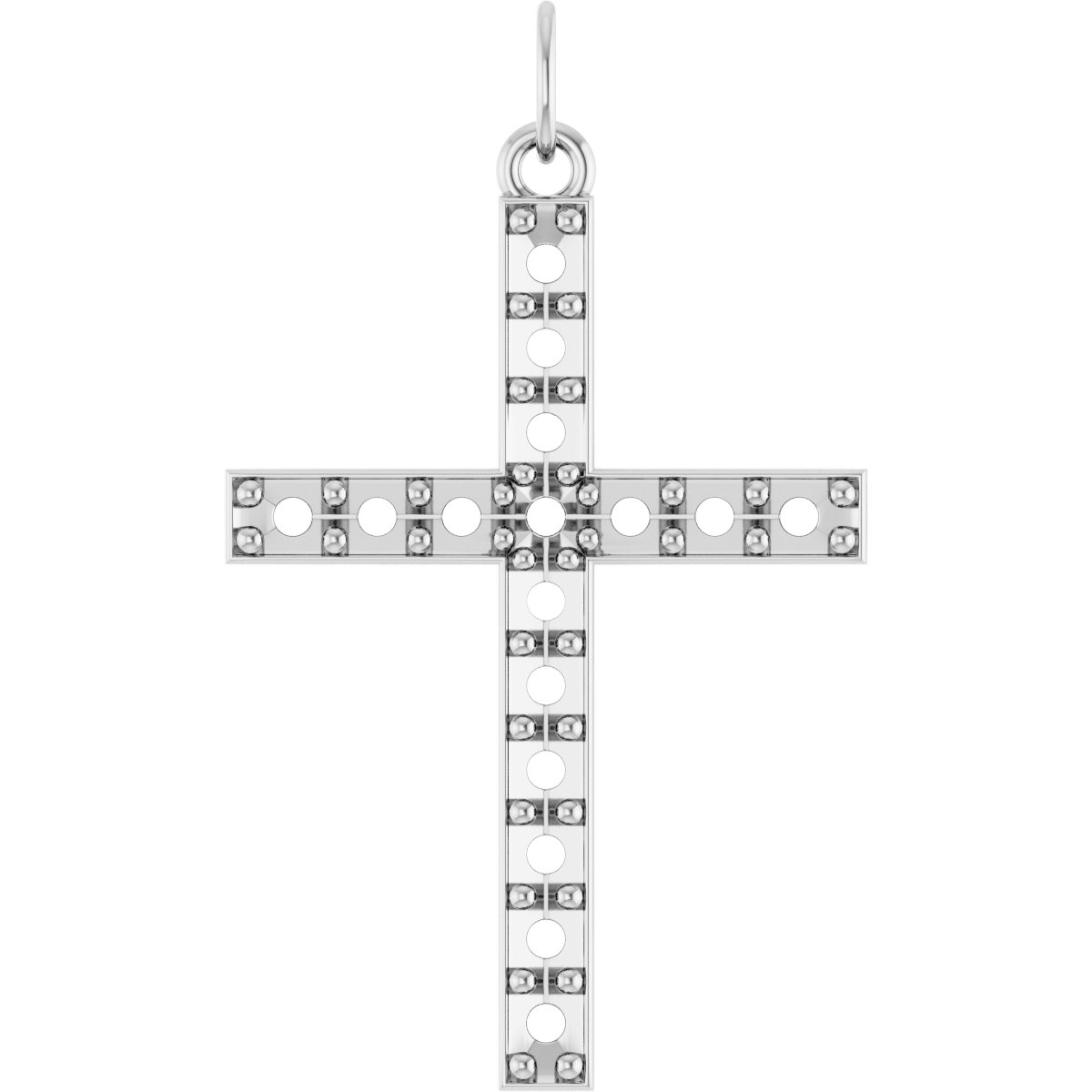 Accented Cross Pendant