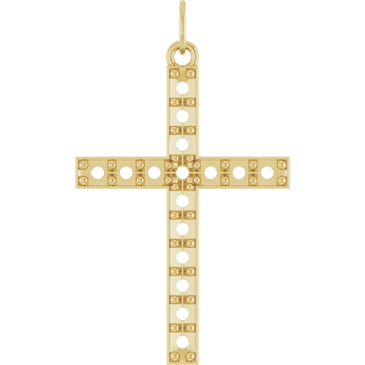 Accented Cross Pendant