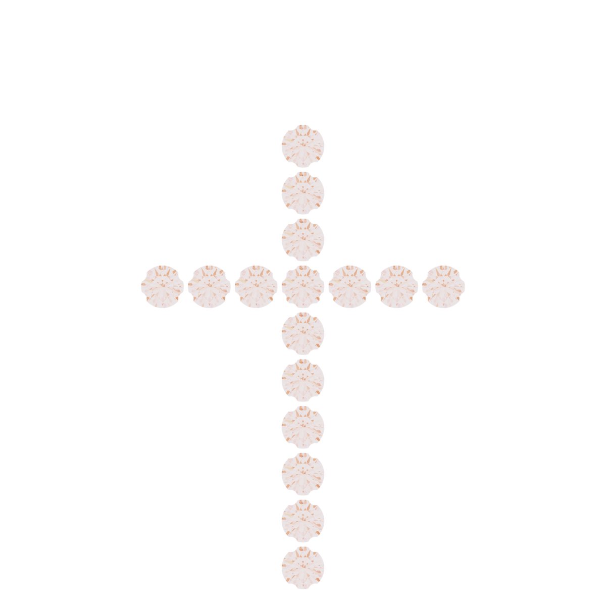 Accented Cross Pendant