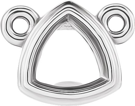 Bezel-Set Necklace Center