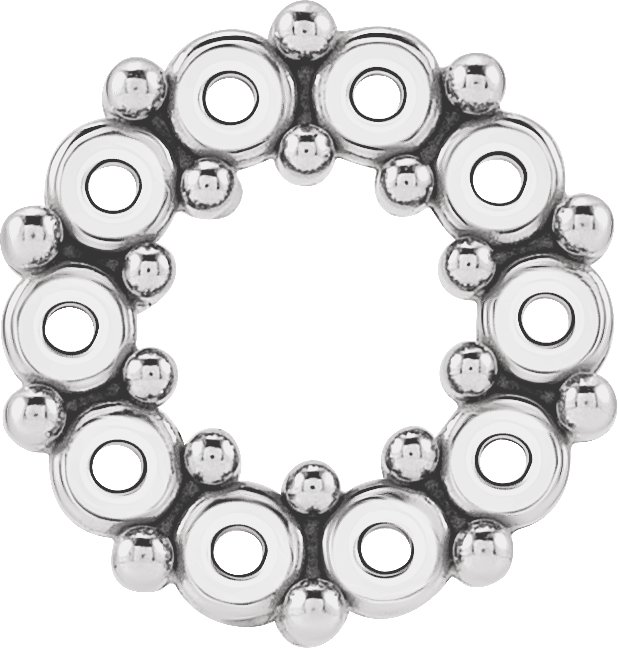 Circle Cabochon Trim