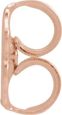5.2 mm OD Medium Weight Friction Earring Backs
