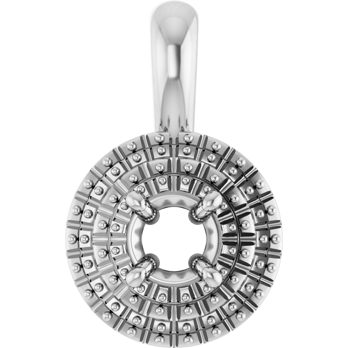 Halo-Style Pendant