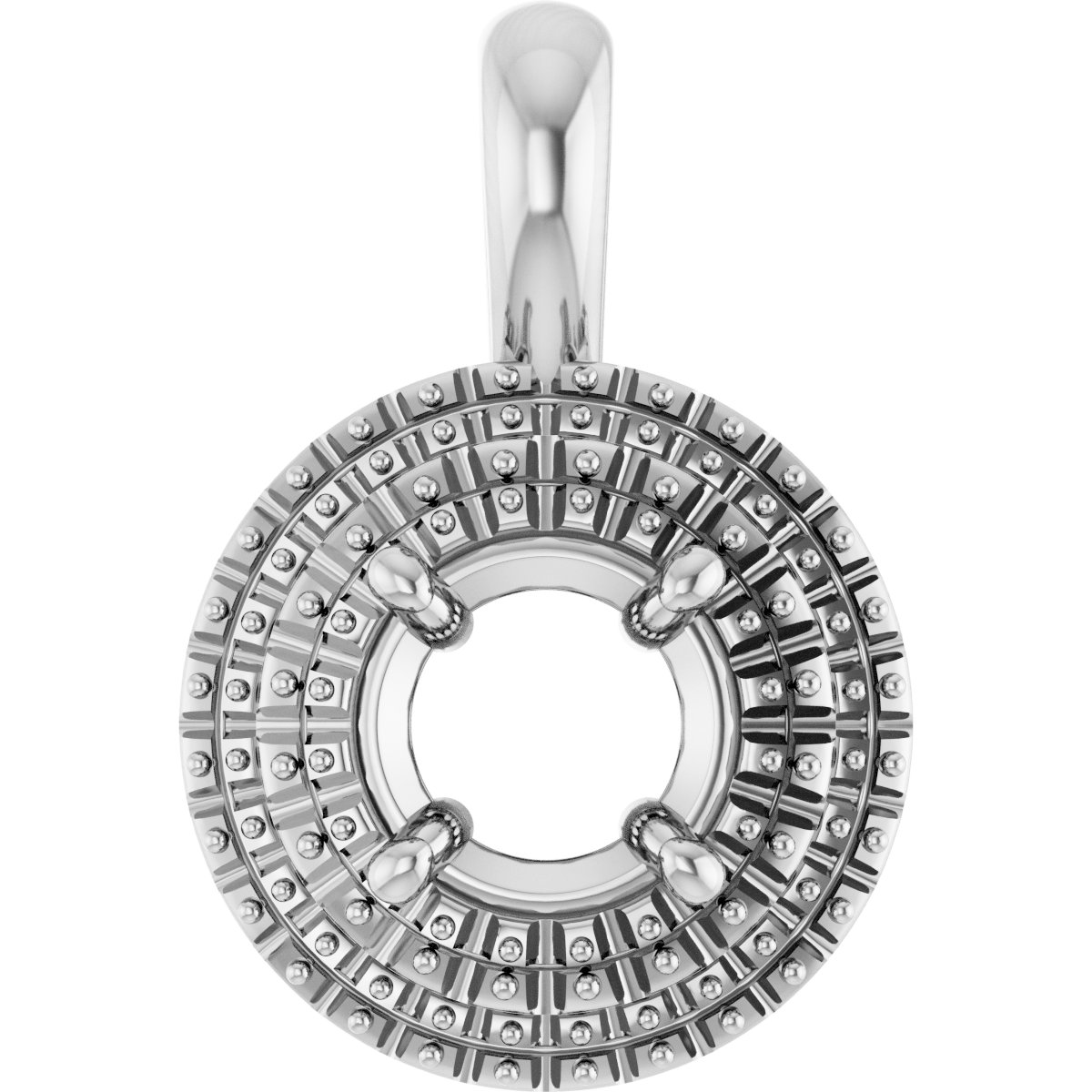 Halo-Style Pendant