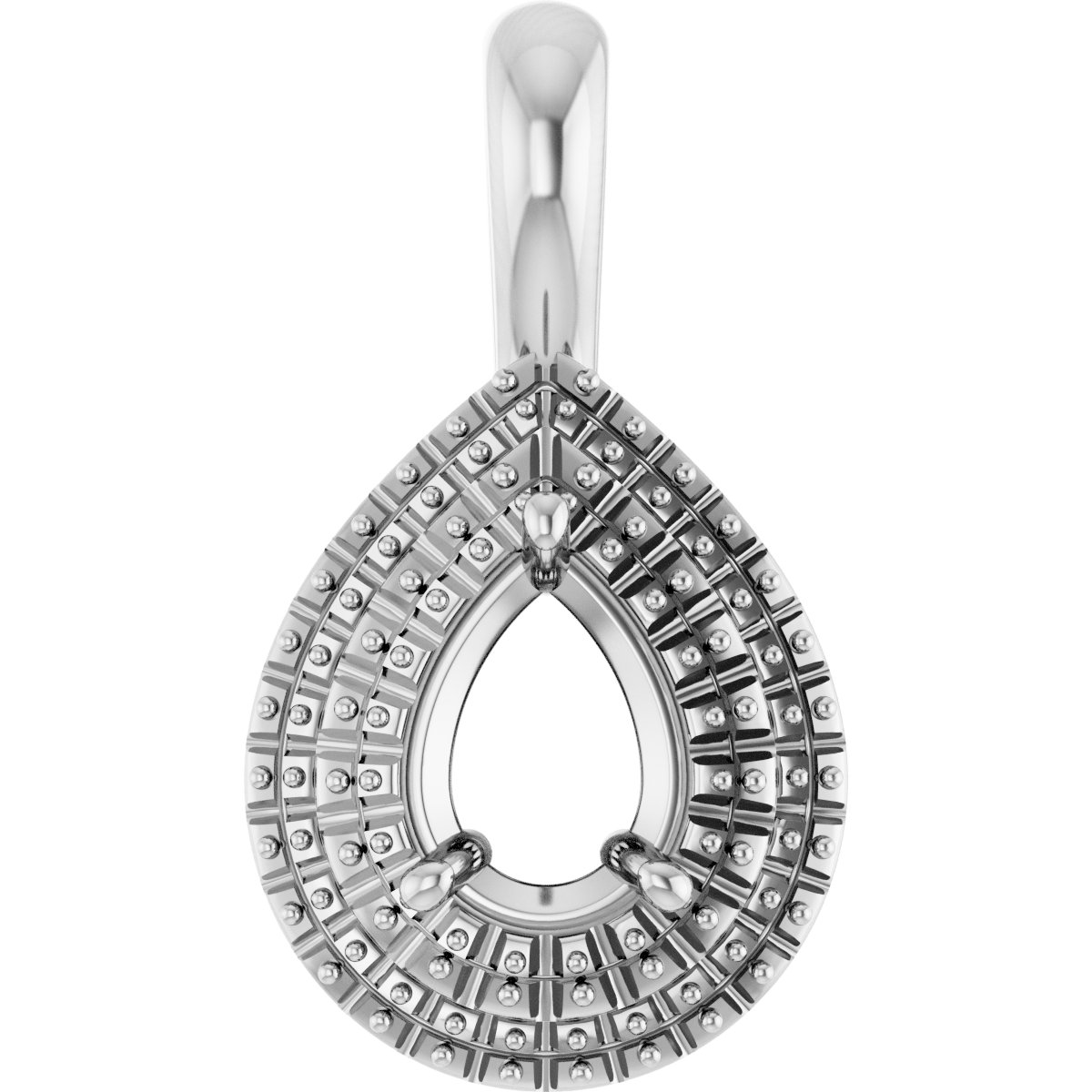 Halo-Style Pendant
