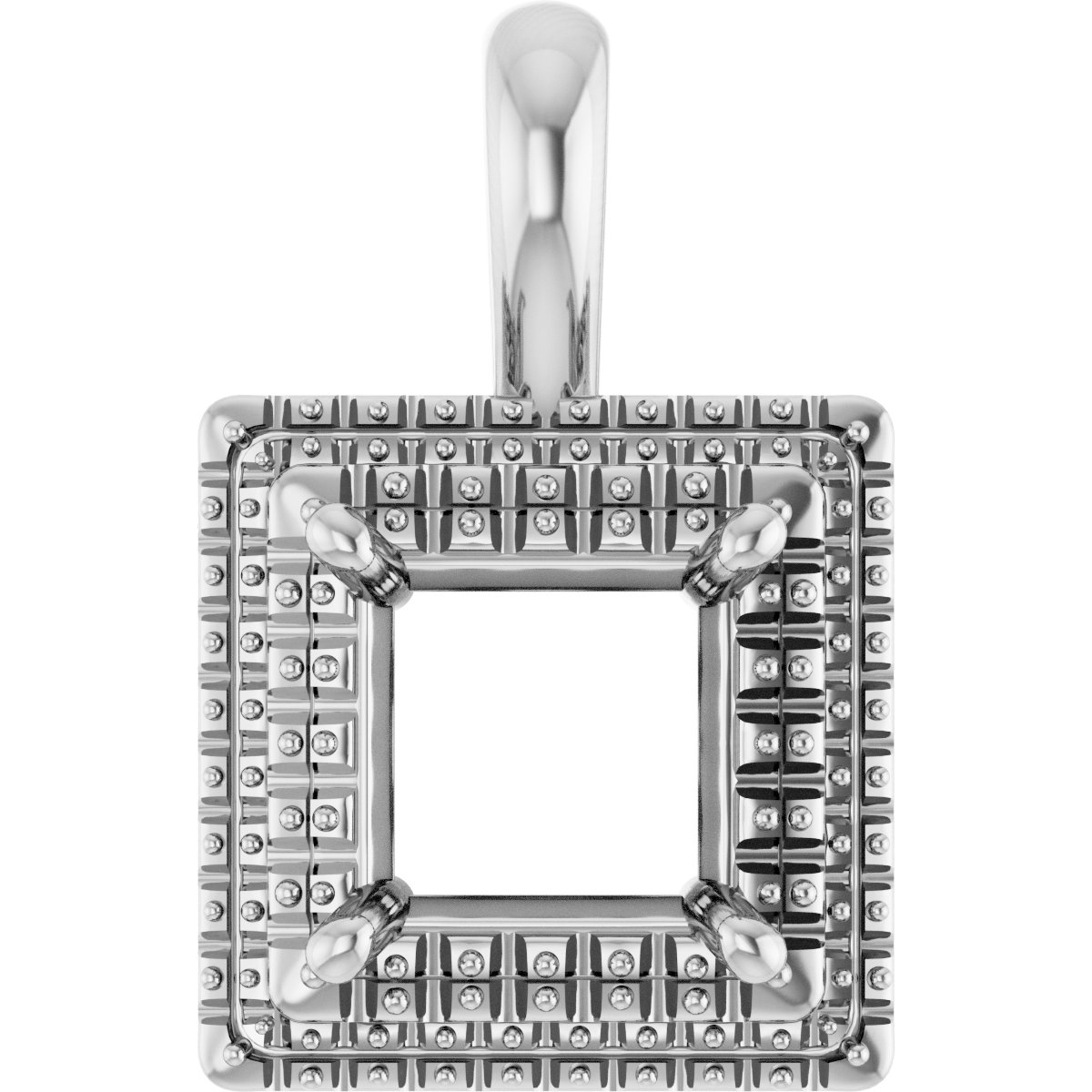 Halo-Style Pendant