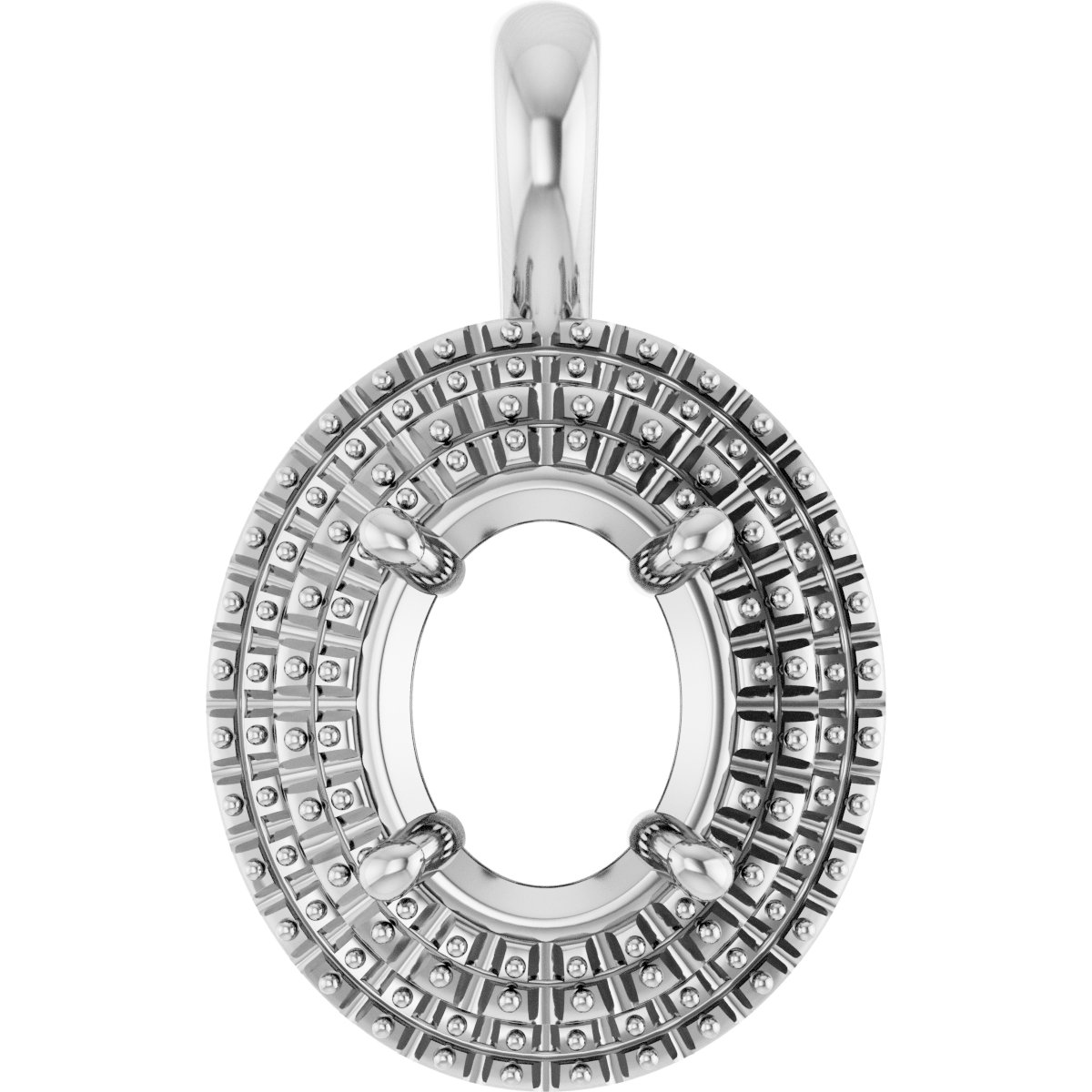 Halo-Style Pendant