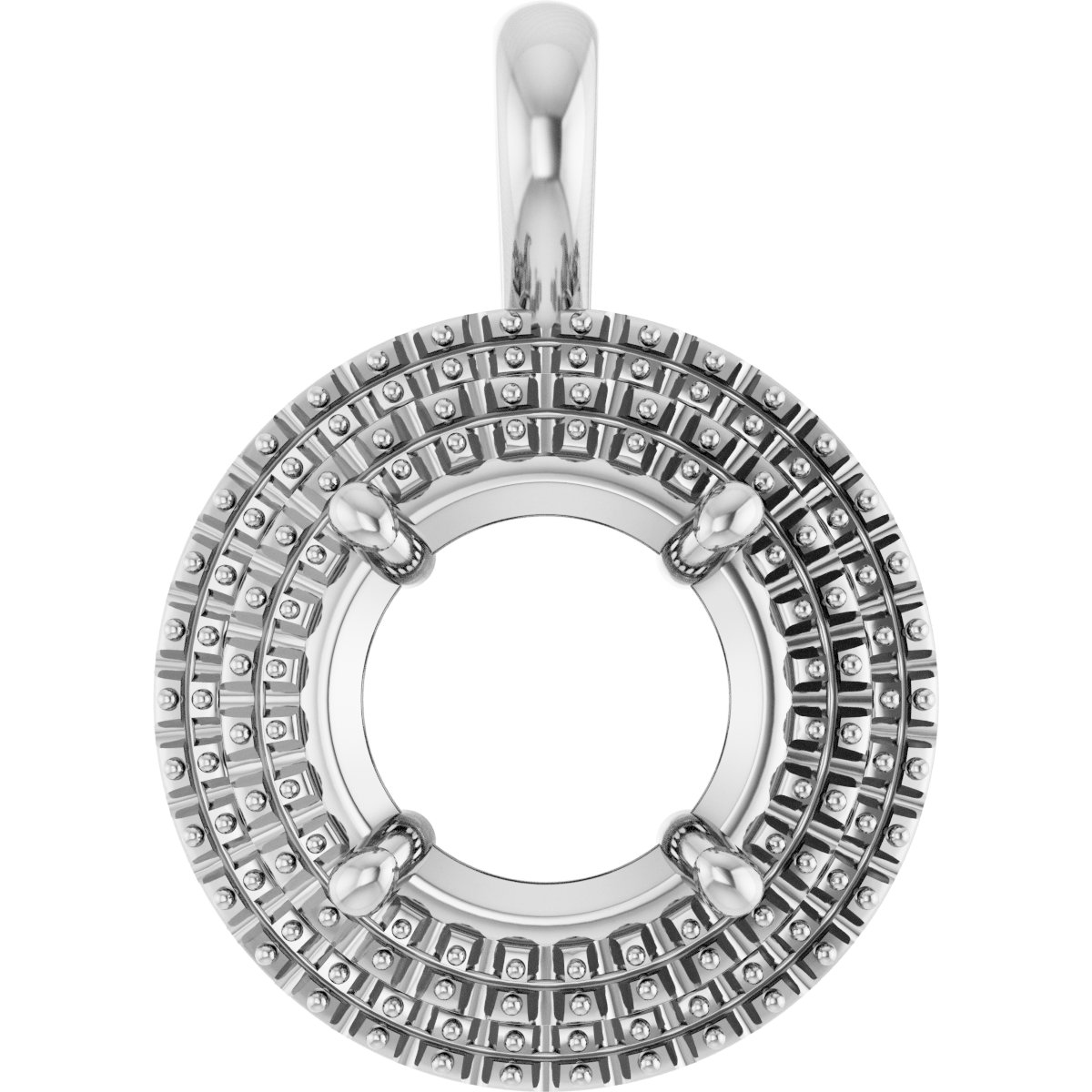 Halo-Style Pendant