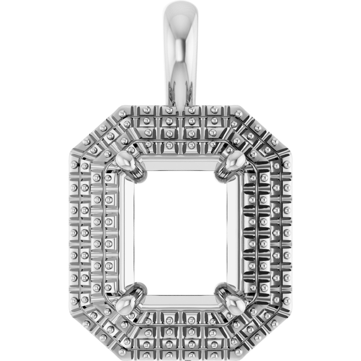 Halo-Style Pendant