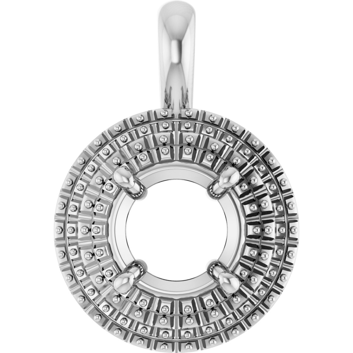 Halo-Style Pendant