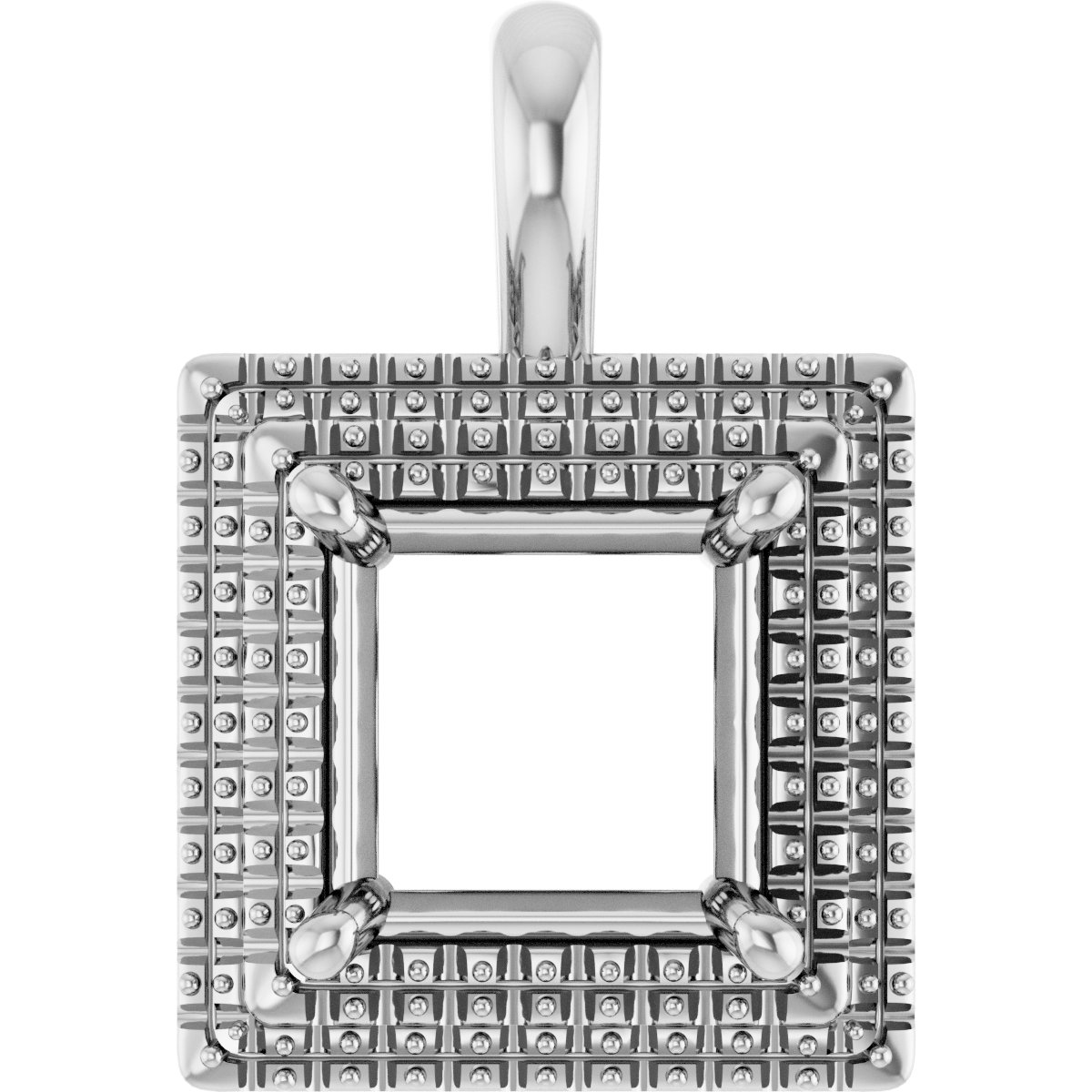 Halo-Style Pendant