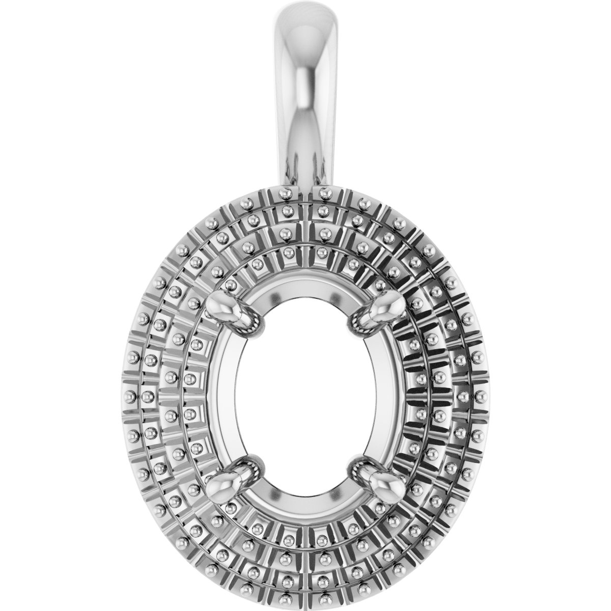 Halo-Style Pendant