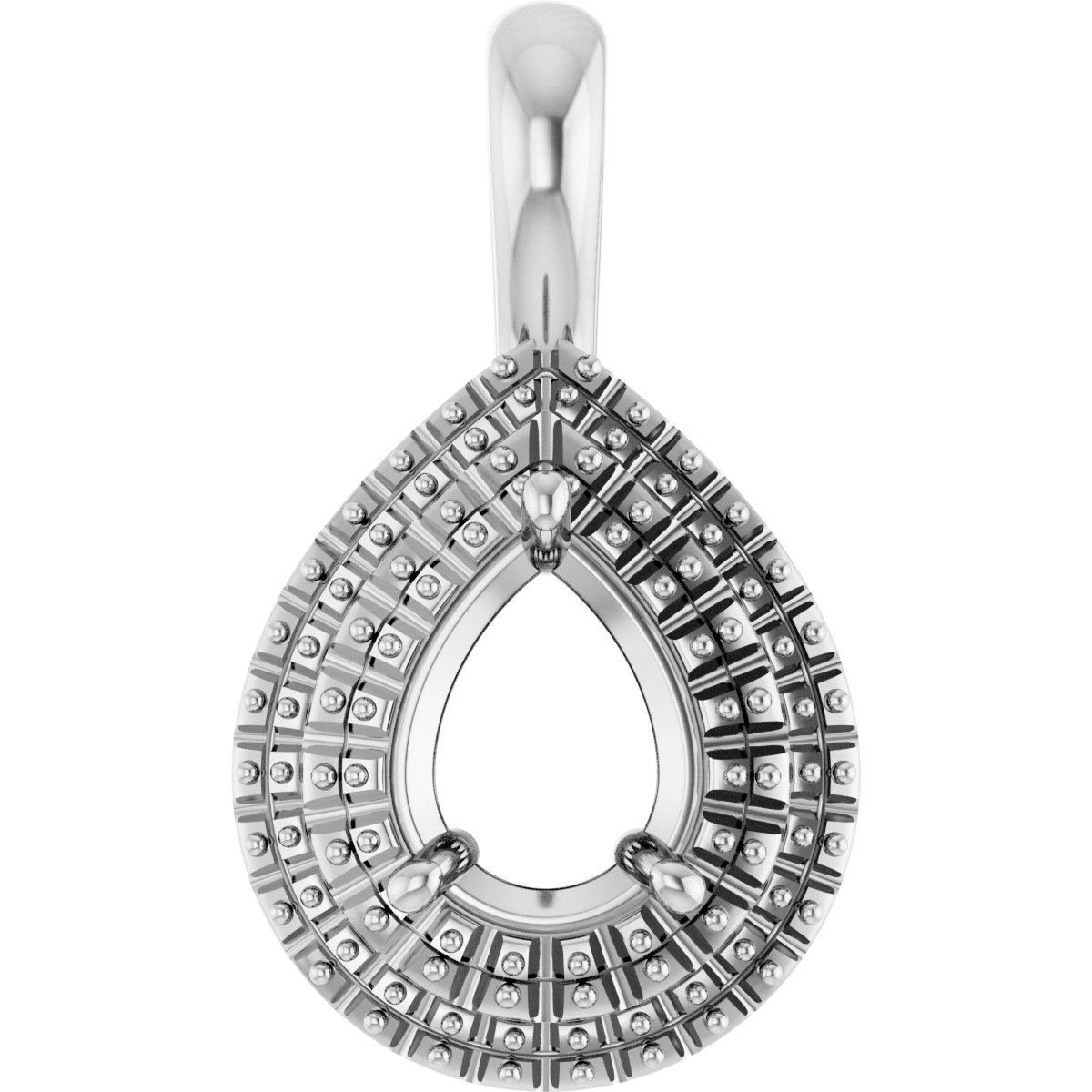 Halo-Style Pendant