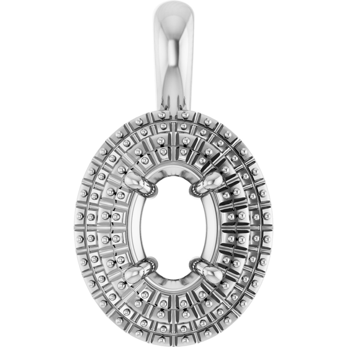 Halo-Style Pendant