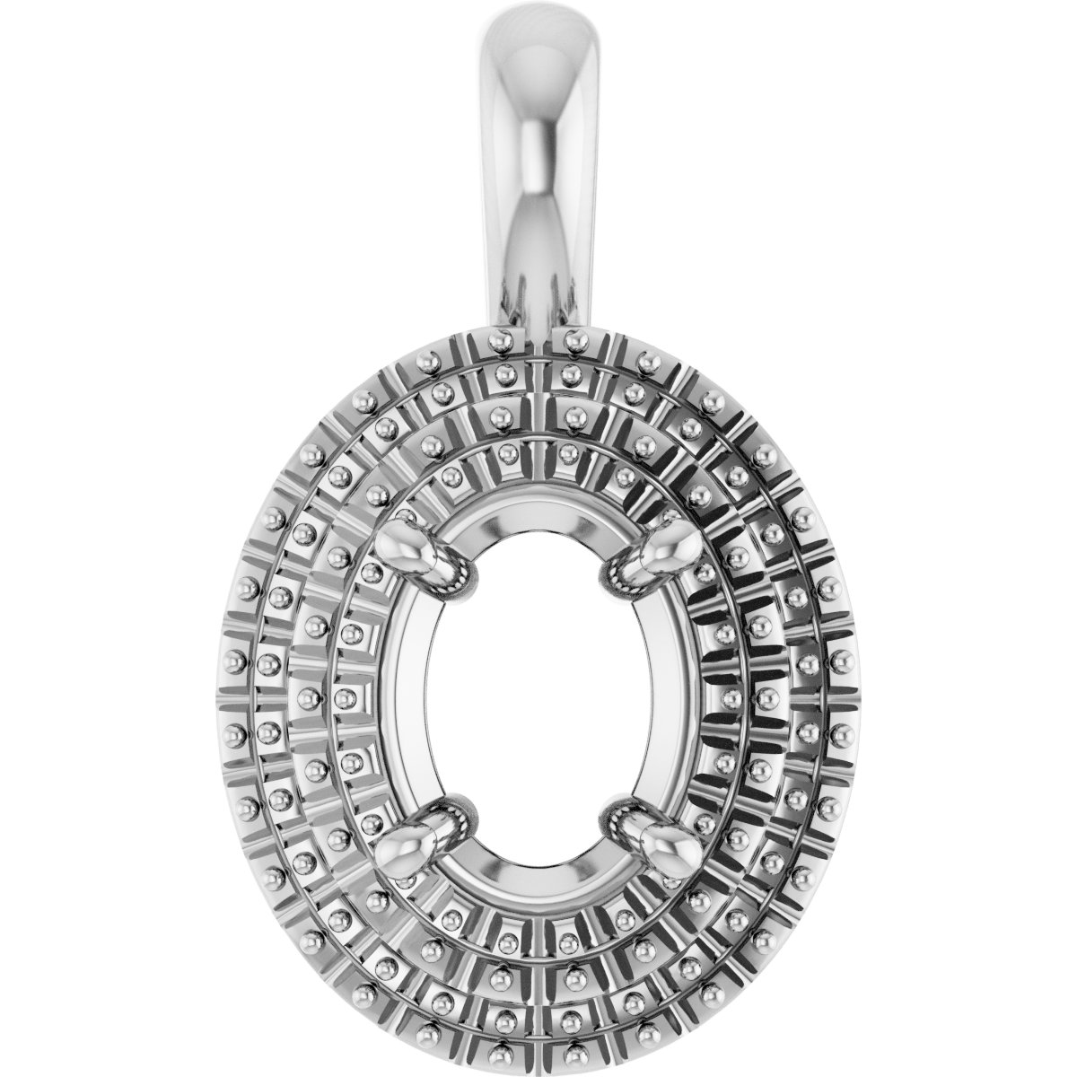Halo-Style Pendant