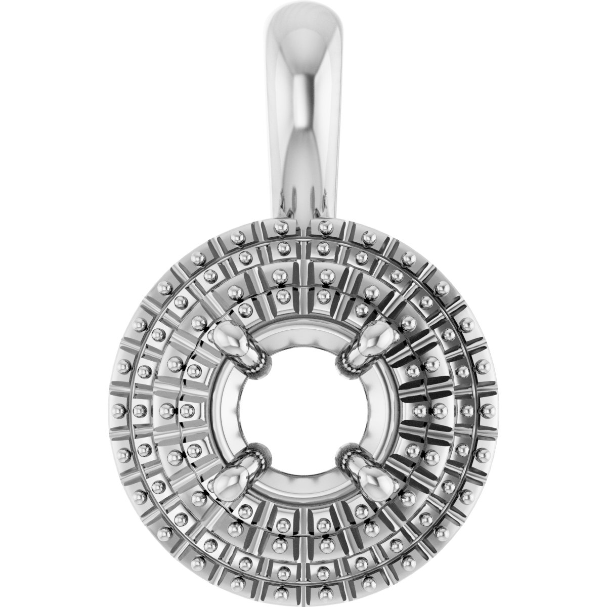 Halo-Style Pendant