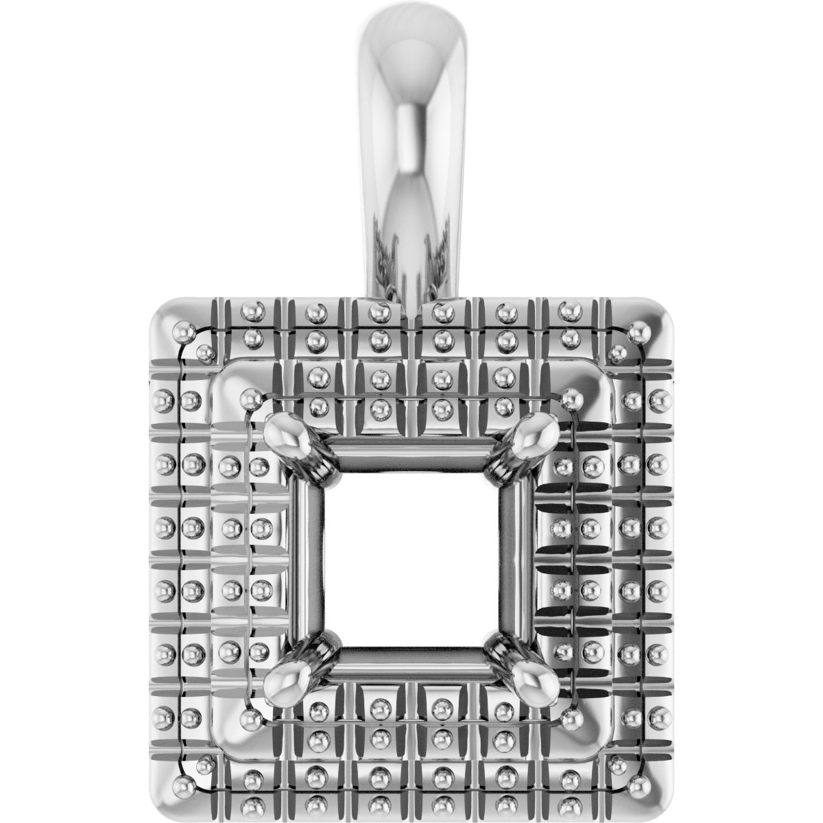 Halo-Style Pendant
