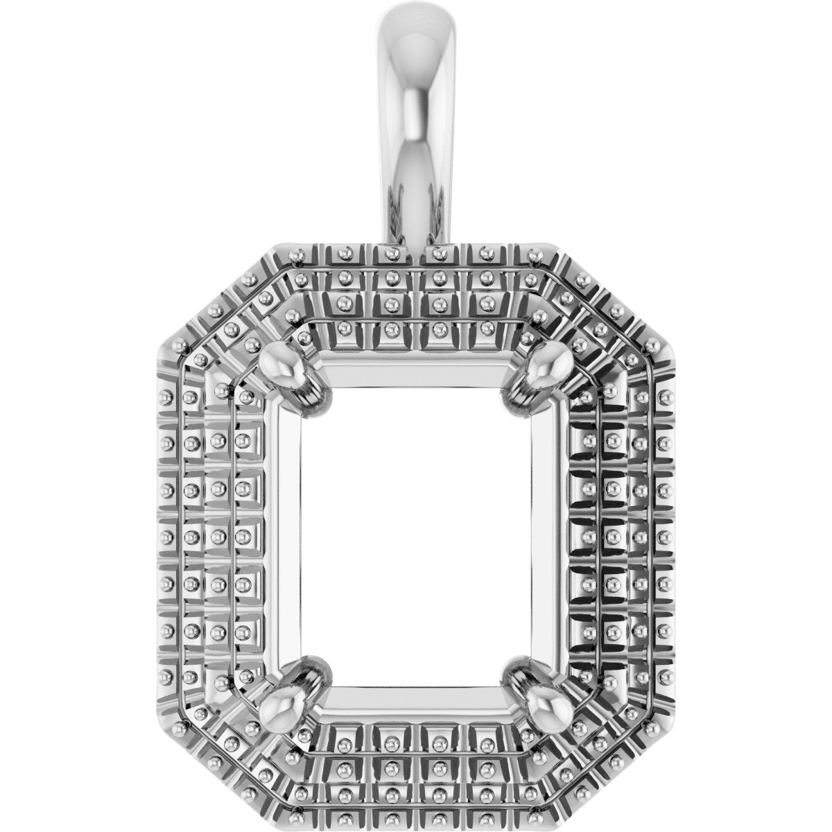 Halo-Style Pendant
