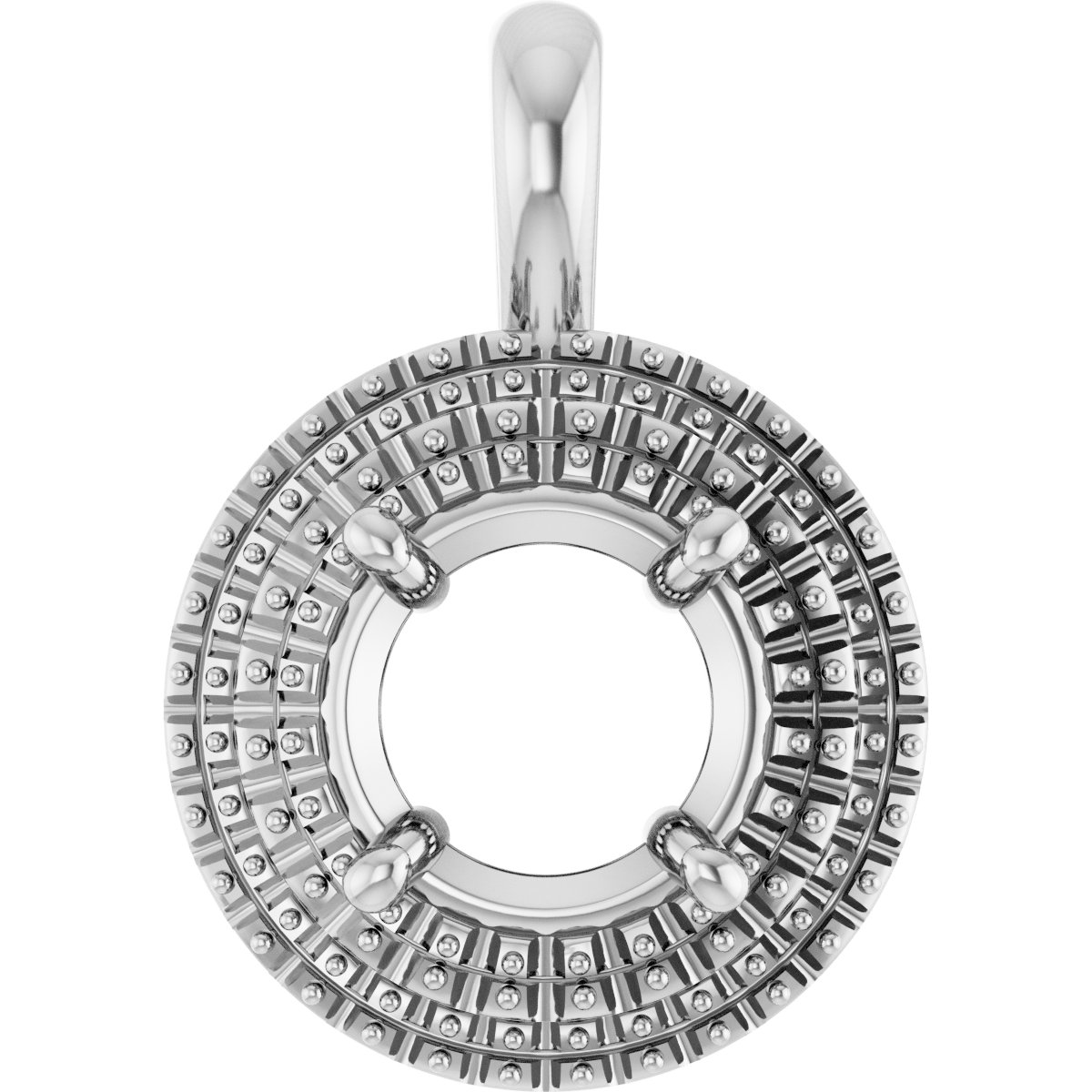 Halo-Style Pendant