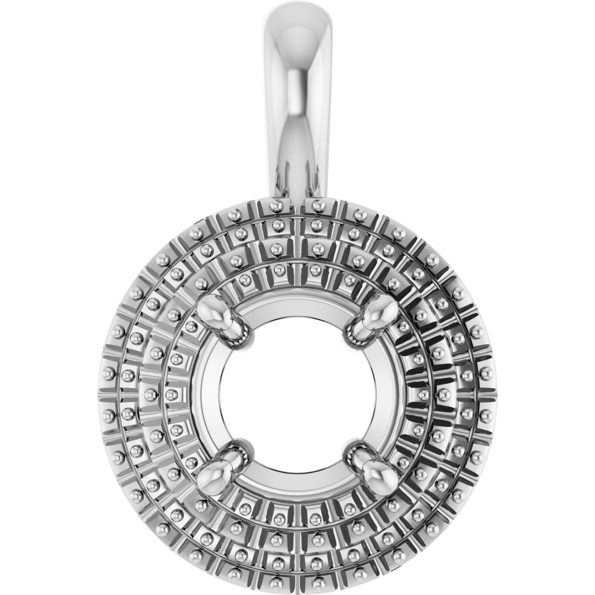 Halo-Style Pendant