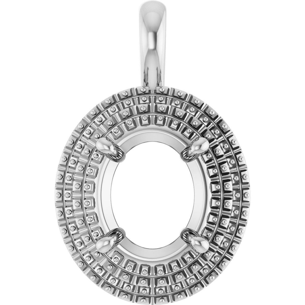 Halo-Style Pendant