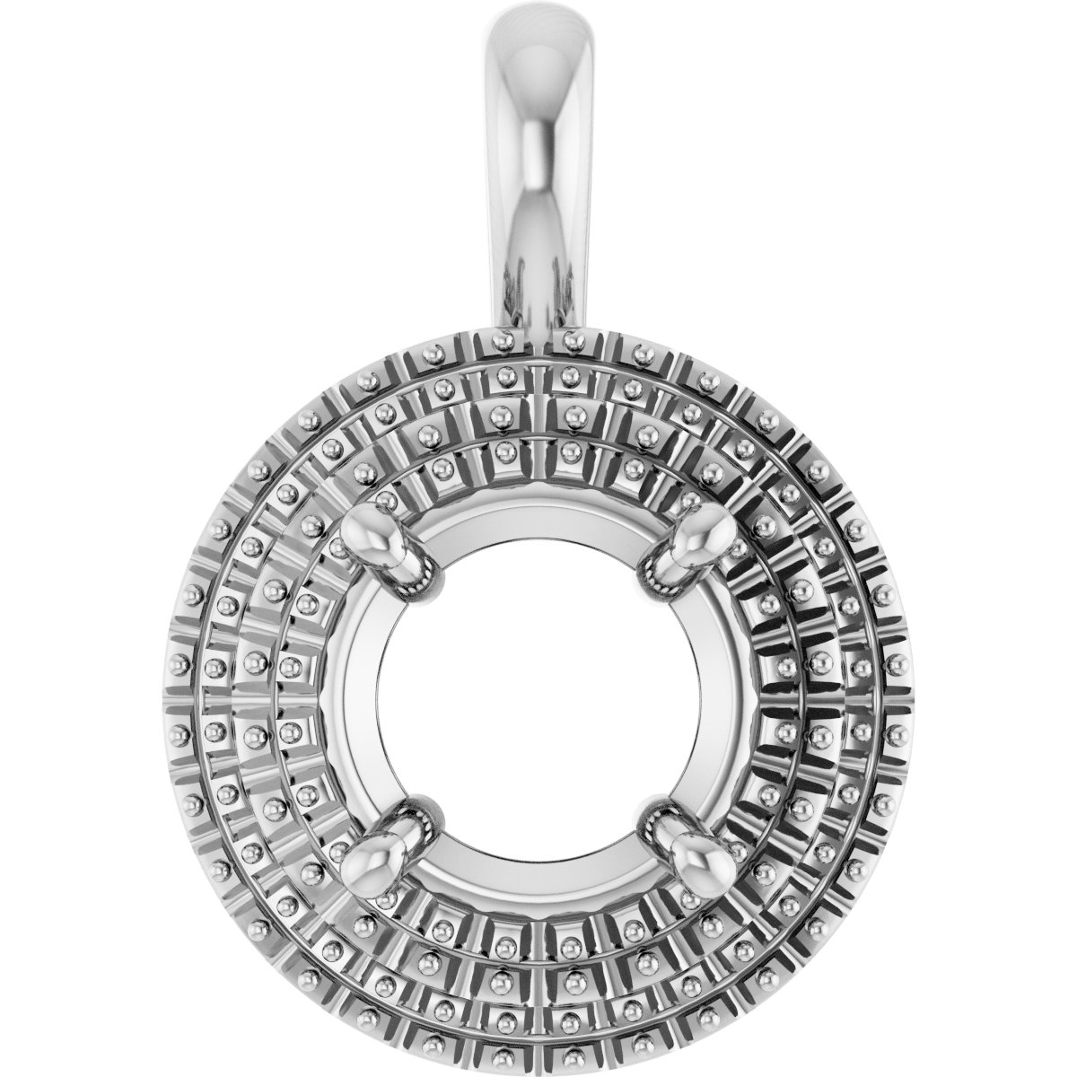 Halo-Style Pendant