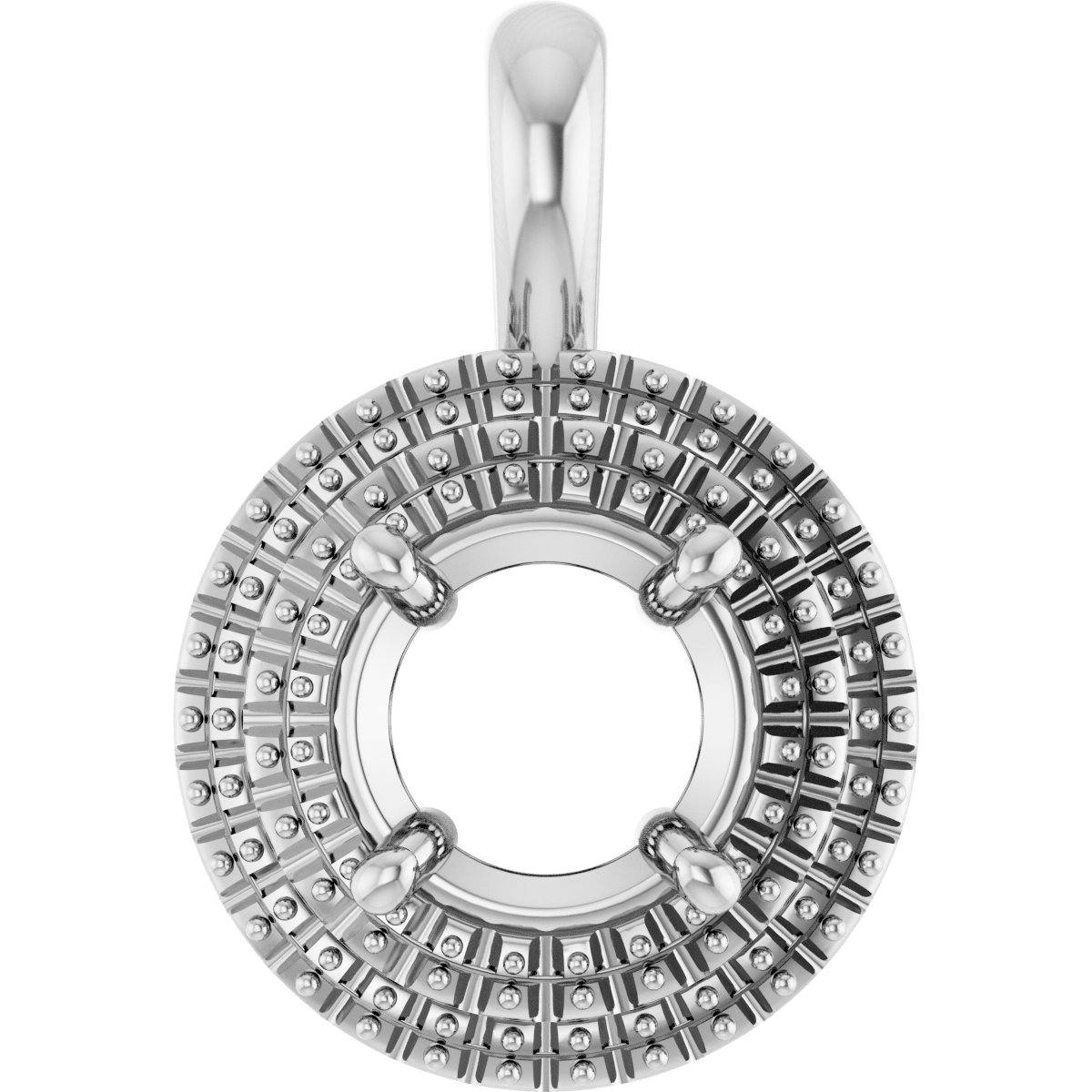 Halo-Style Pendant