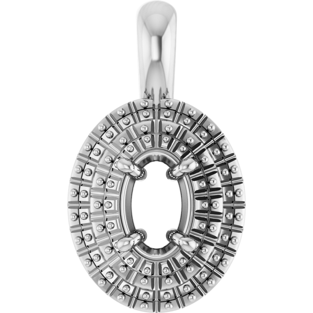 Halo-Style Pendant