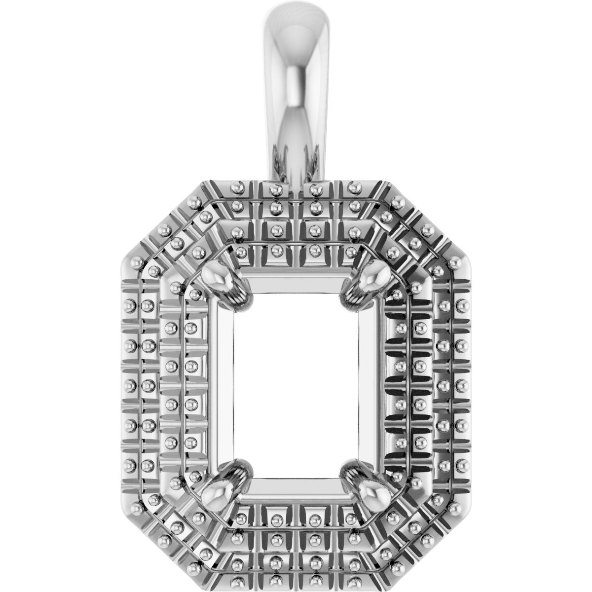 Halo-Style Pendant