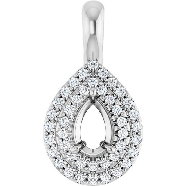 14k White Gold