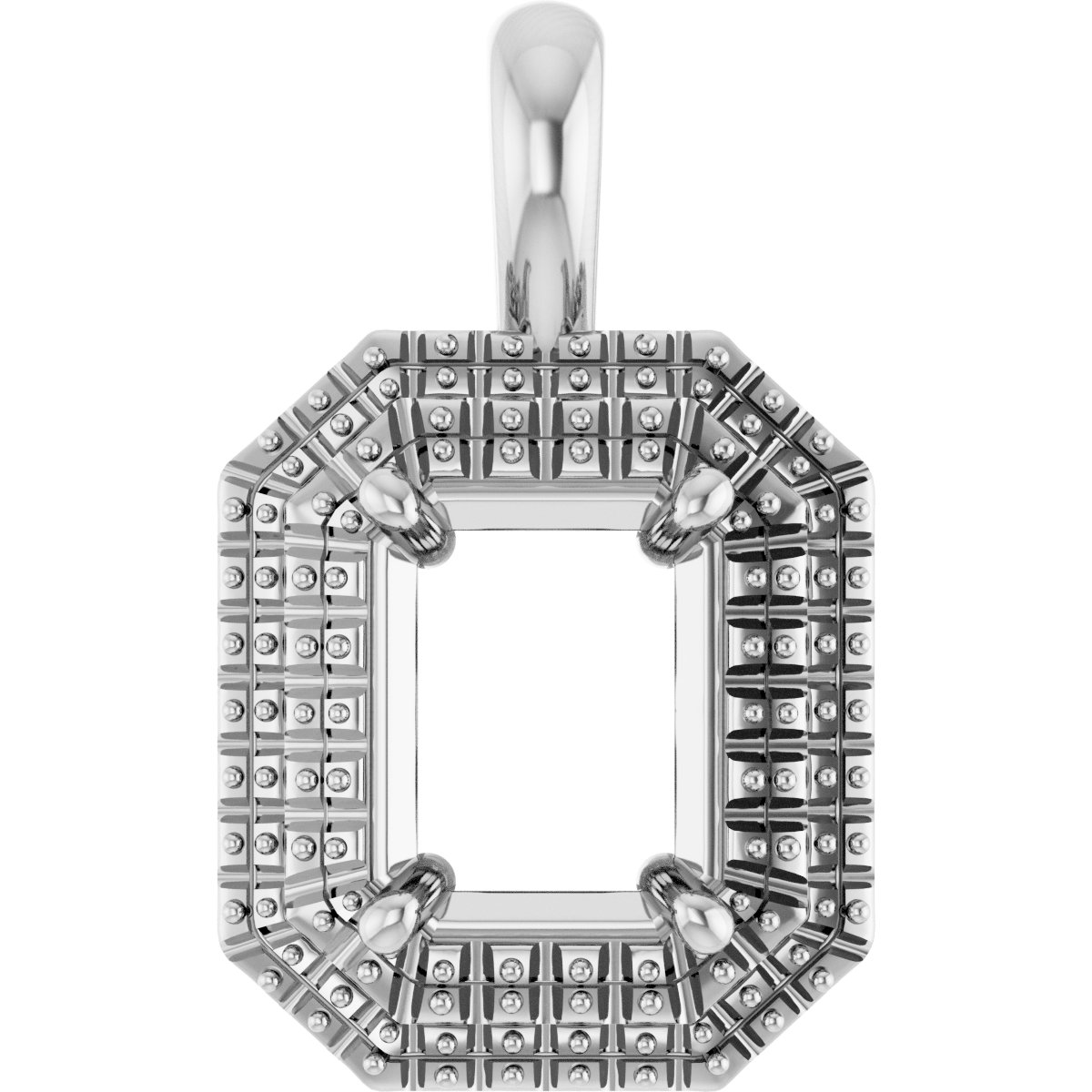 Halo-Style Pendant