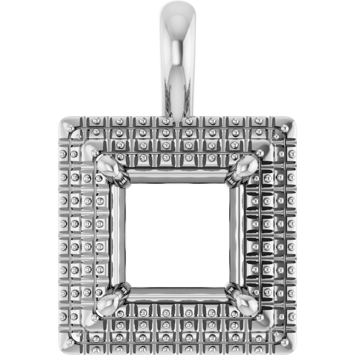 Halo-Style Pendant