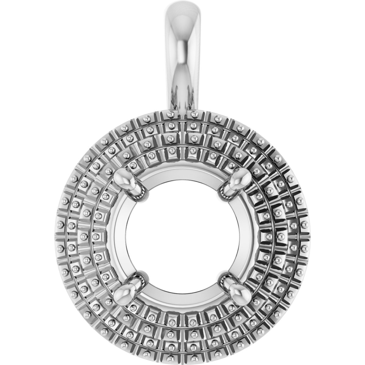 Halo-Style Pendant