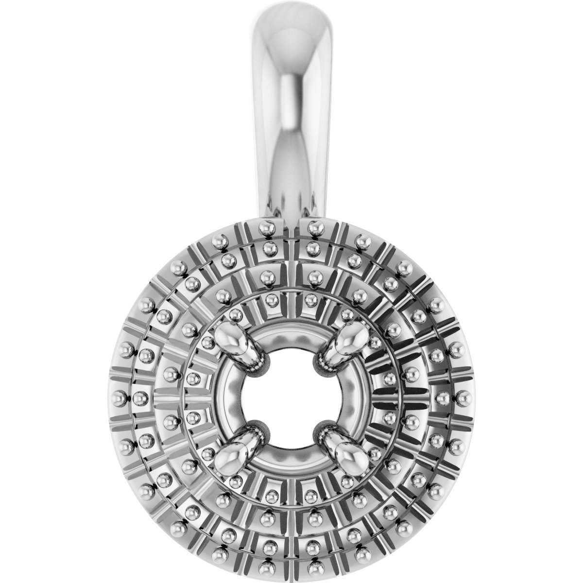 Halo-Style Pendant