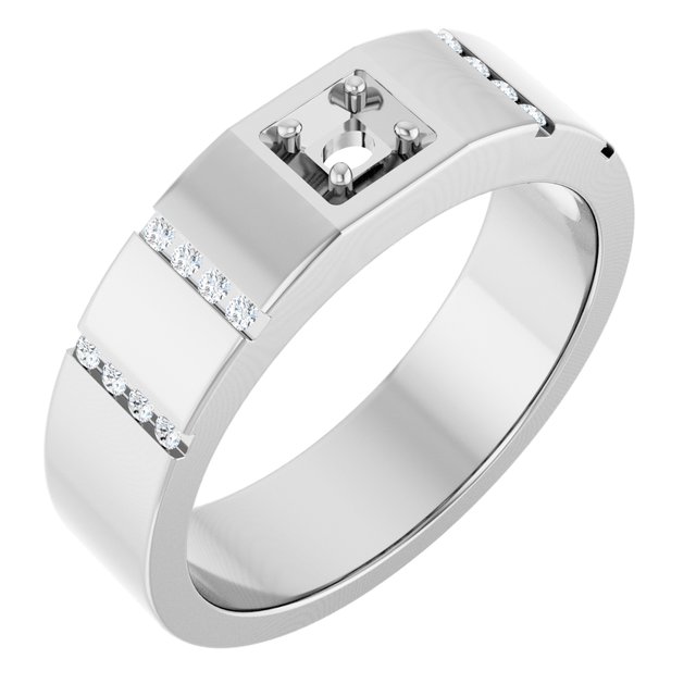 14k White Gold