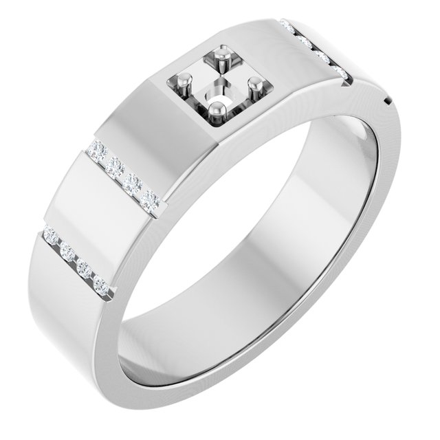 14k White Gold