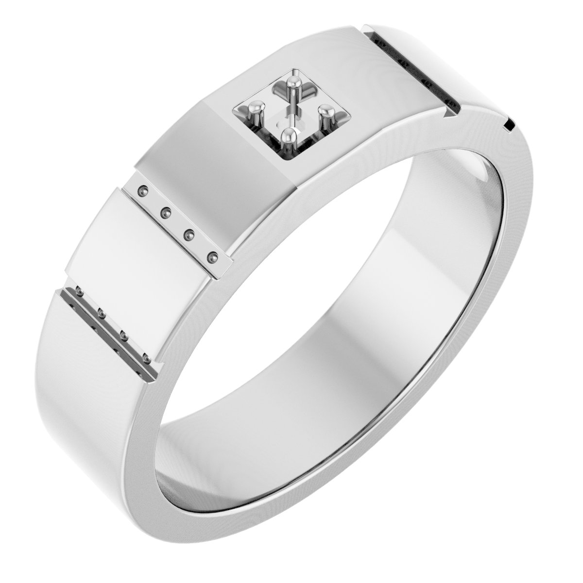 14k White Gold