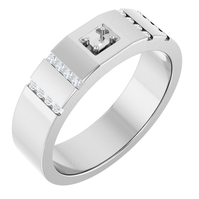 14k White Gold