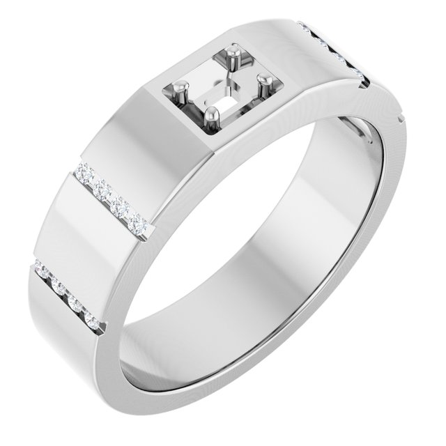 14k White Gold
