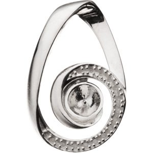 Accented Pearl Pendant