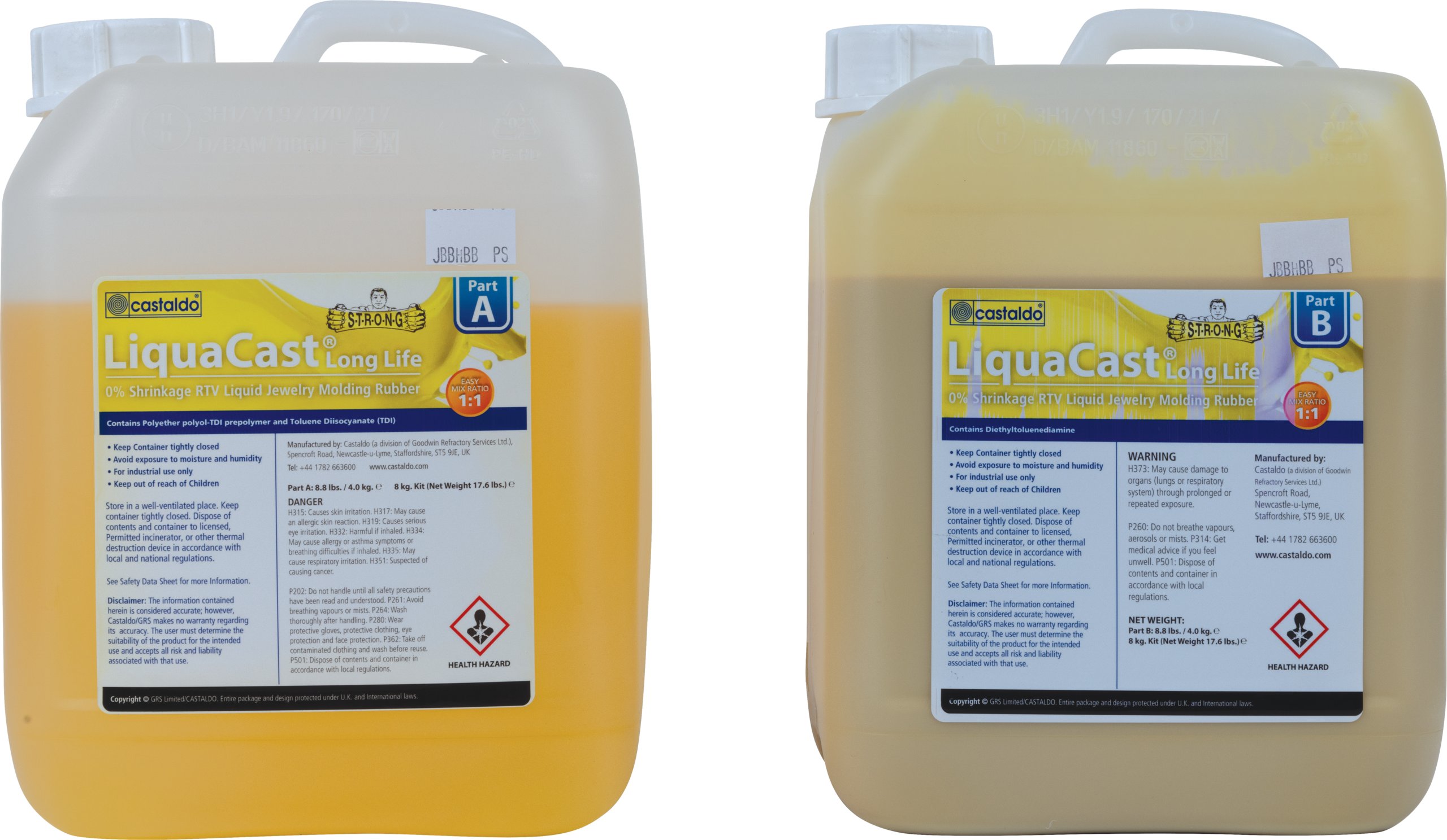 Castaldo® LiquaCast® Long Life™ RTV Molding Rubber