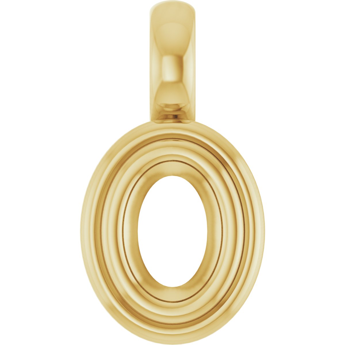 Bezel-Set Solitaire Charm/Pendant