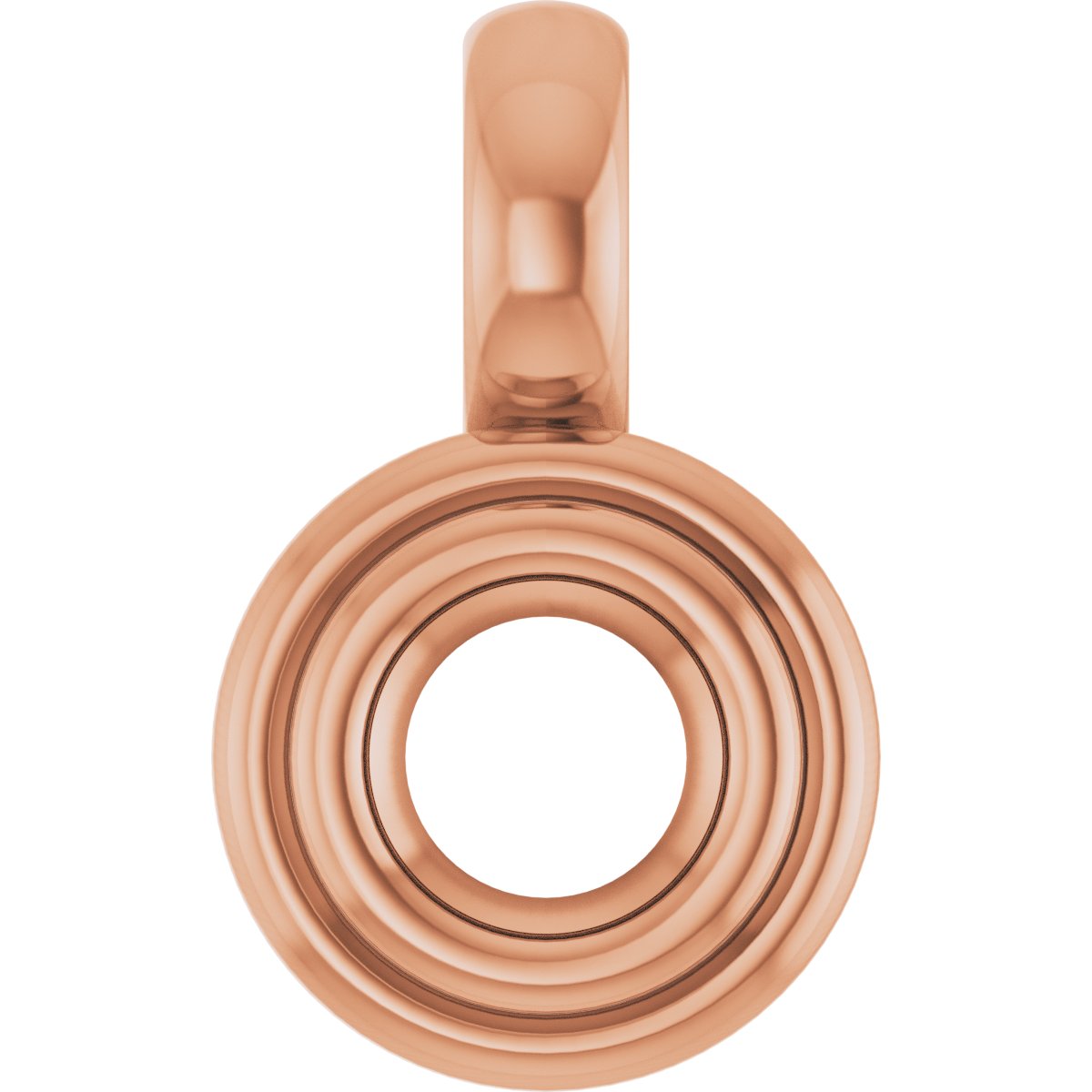 Bezel-Set Solitaire Charm/Pendant