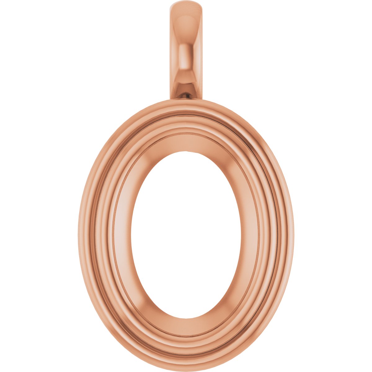 Bezel-Set Solitaire Charm/Pendant