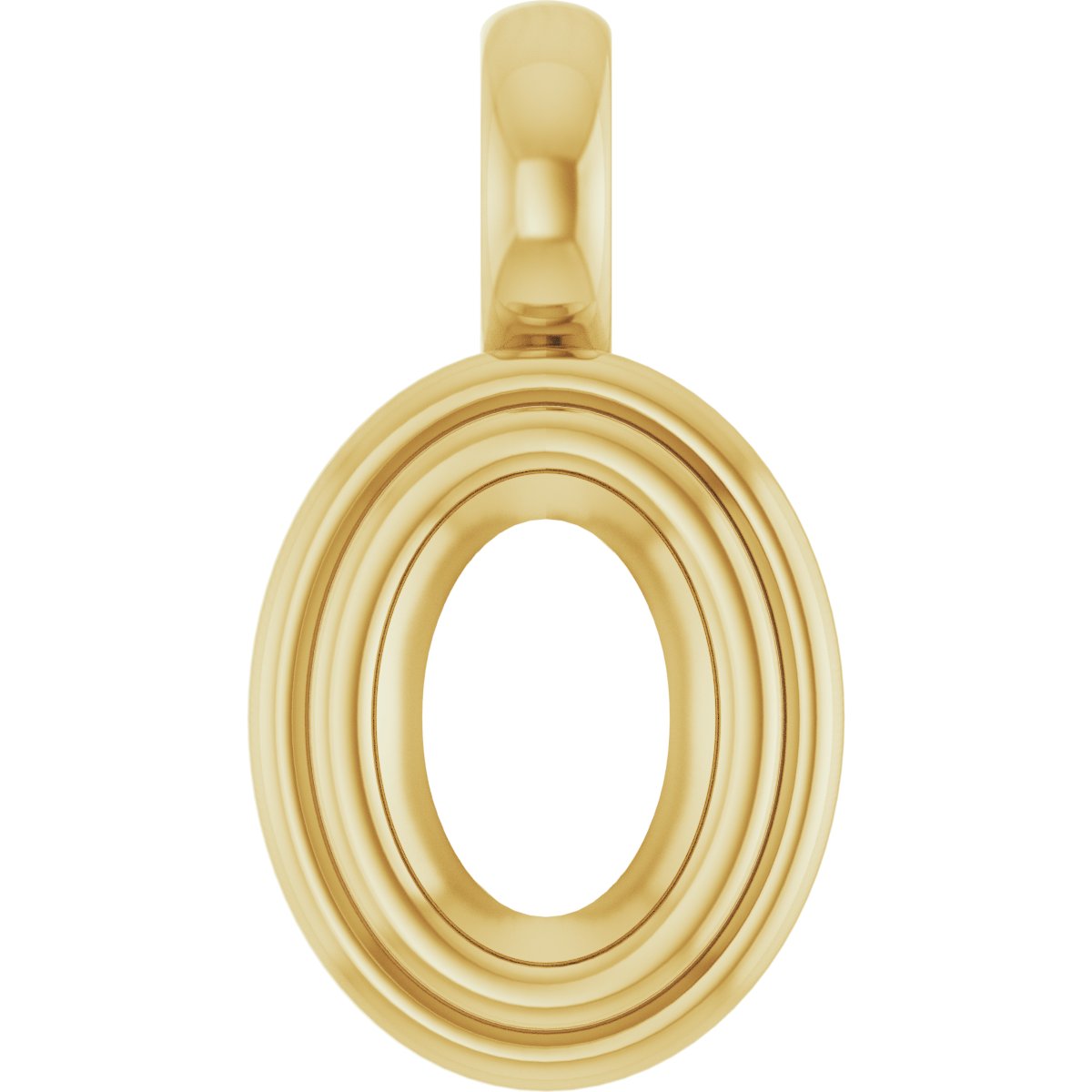 Bezel-Set Solitaire Charm/Pendant